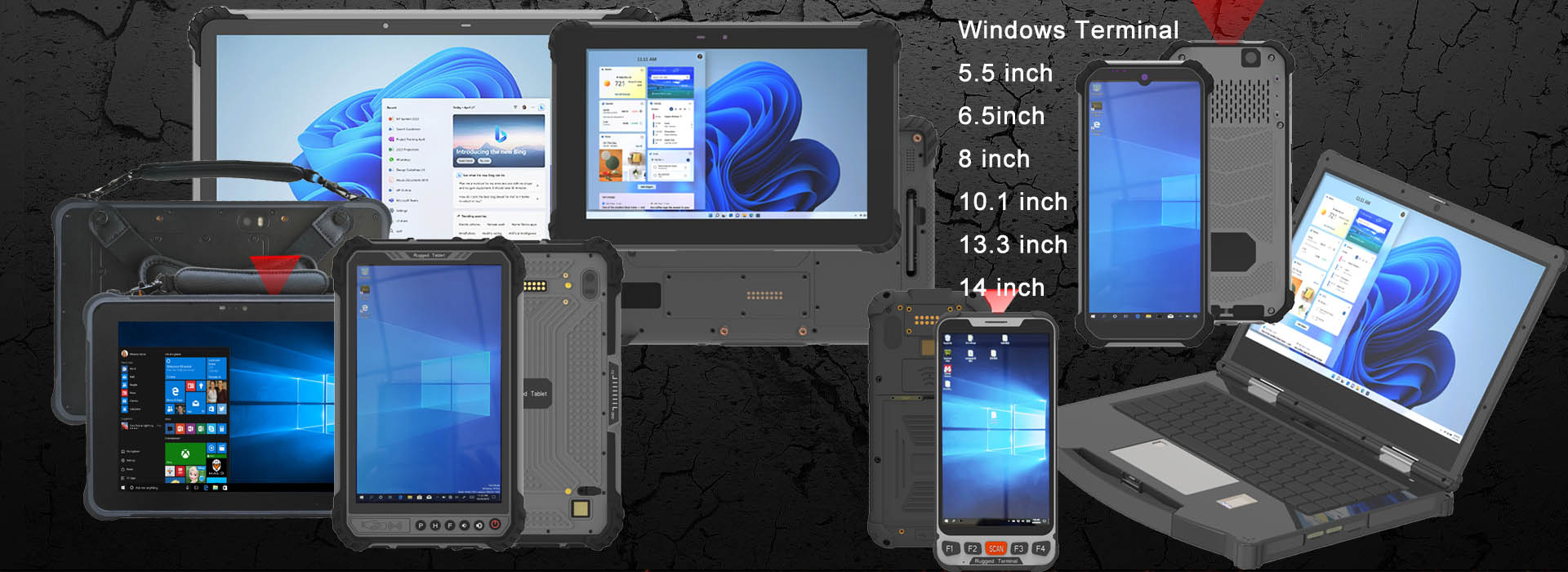 Windows三防平板电脑 